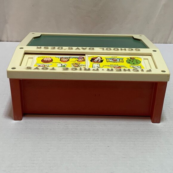 1972 Fisher-Price School Days Desk Vintage - Picture 6 of 15